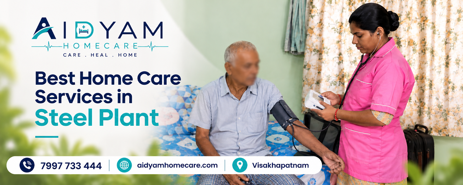 Best Home Care & Nursing Services in Steel Plant Kurmannapalem 